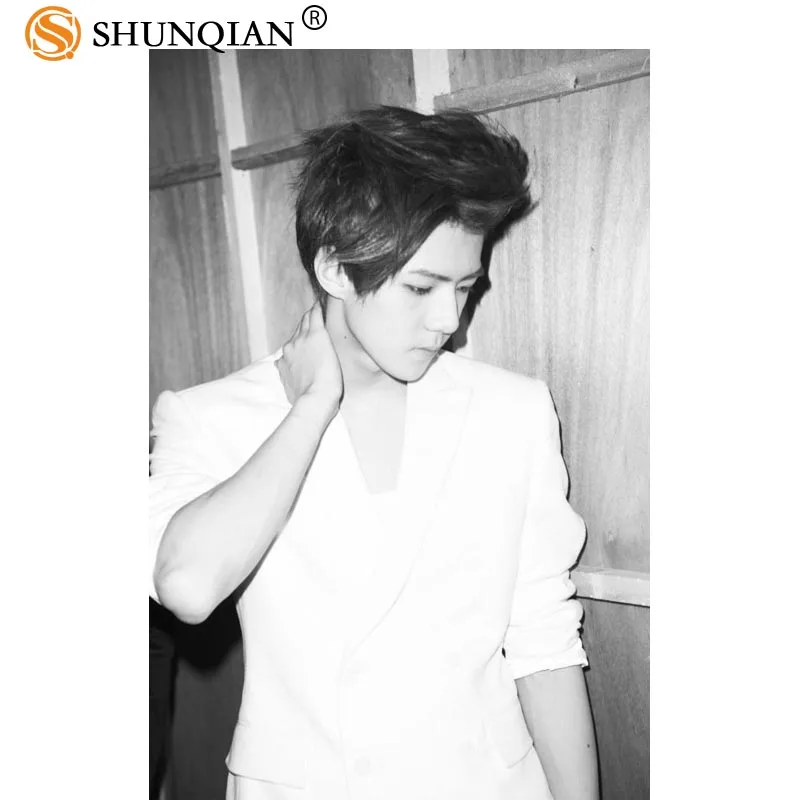 Новое поступление экзо о SeHun Пользовательские печати шелковой атласной тканевый