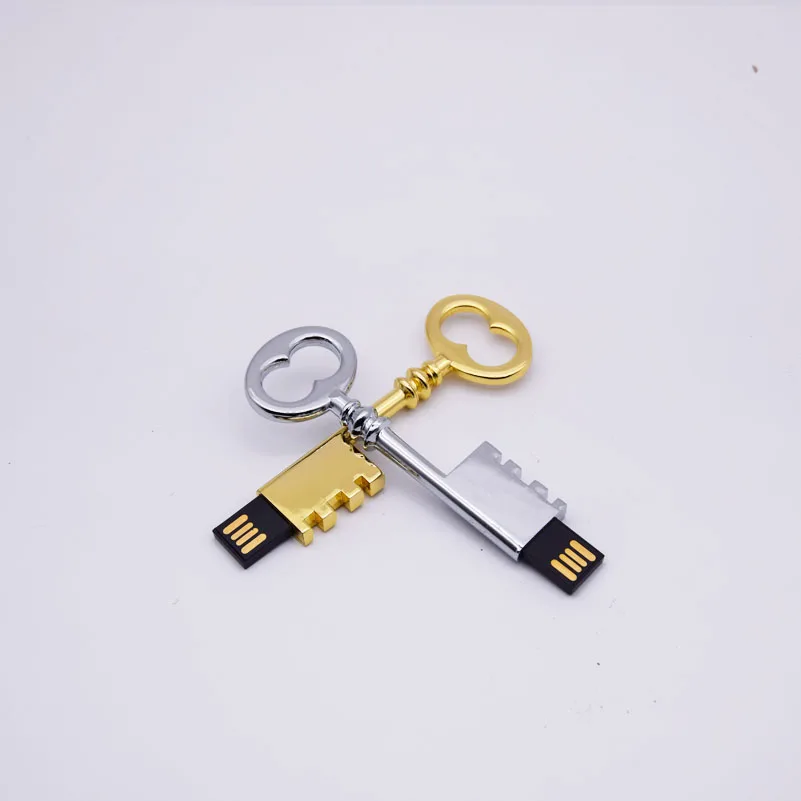 Пользовательский логотип металлический ключ Usb флэш-накопитель 32 Гб 16 Гб водонепроницаемый Usb накопитель 8 ГБ 4 ГБ памяти U палочки гаджет диск(более 10 шт. логотип бесплатно
