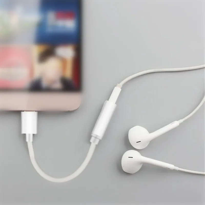 2Pro Тип C 3 5 адаптер для наушников USB Type разъемом подачи внешнего сигнала AUX Jack
