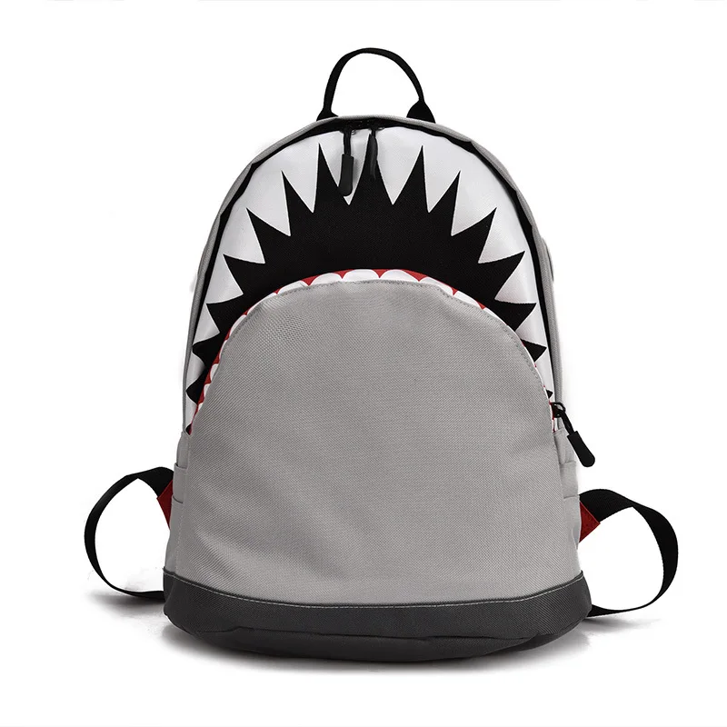 Для маленьких мальчиков 3D Акула школьный рюкзак детские Mochila Kids весело Тетрадь