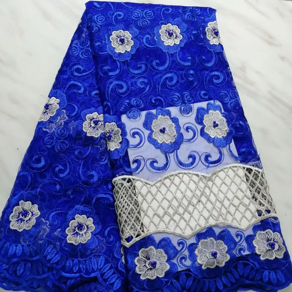 NEW High Quality Swiss Voile Laces Switzerland Cotton African Dry Lace Fabric with Stone Nigerian 5yards White | Дом и сад