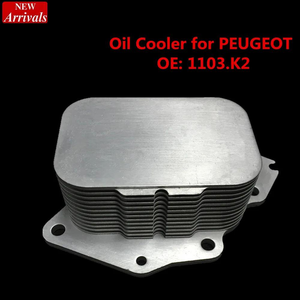 Масляный радиатор системы охлаждения для PEUGEOT 206 HDI FORD FIESTA TDCI OEM 1103.K2 256Q6L625AA