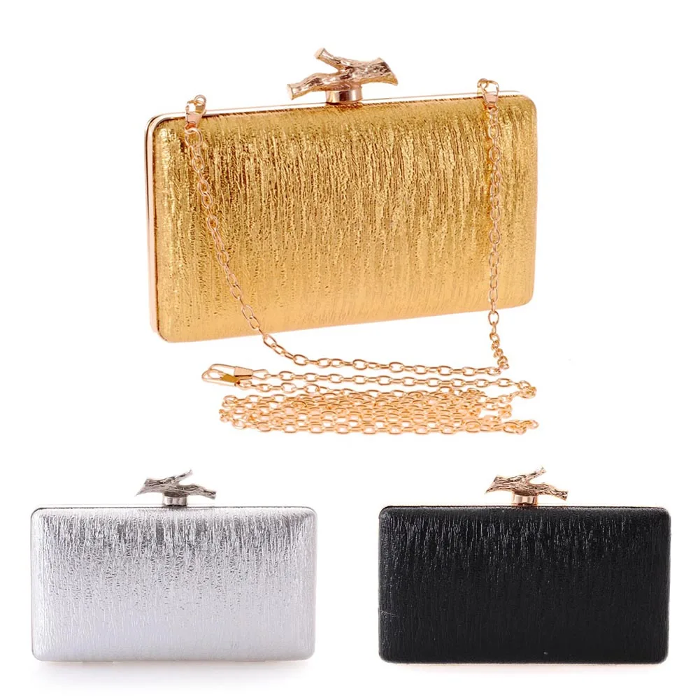 Новый Модный женский клатч из искусственной кожи простой вечерний с узором