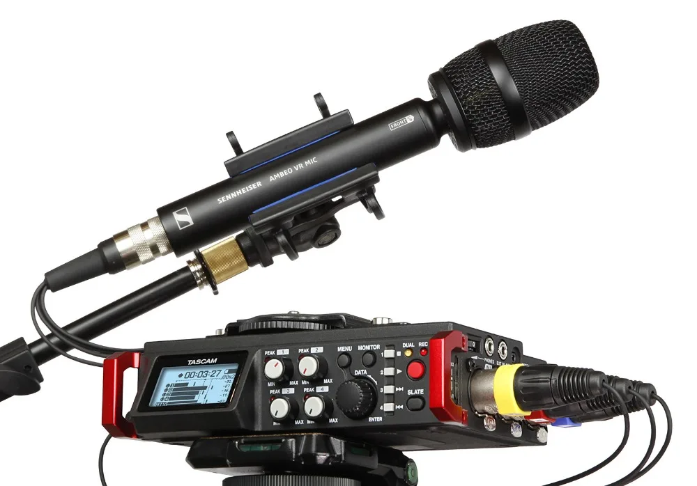 Tascam DR 701D линейный PCM рекордер/Миксер для цифровой зеркальной камеры SMPTE Timecode