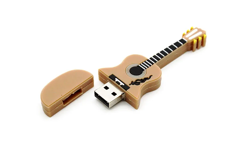 POWERONE USB 3,0 музыкальный флеш-накопитель музыкальный инструмент usb флеш-накопитель Флешка 4 ГБ 16 ГБ 32 ГБ 64 ГБ мультяшная карта памяти u-диск