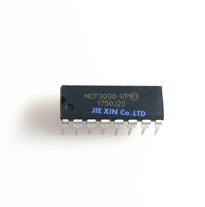 G MCP3008-I/P MCP3008 2 шт./лот DIP IC | Электронные компоненты и принадлежности
