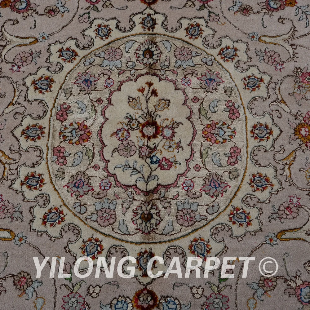Yilong 6 'x 9' восточные кашмирские искусственные изысканные антикварные