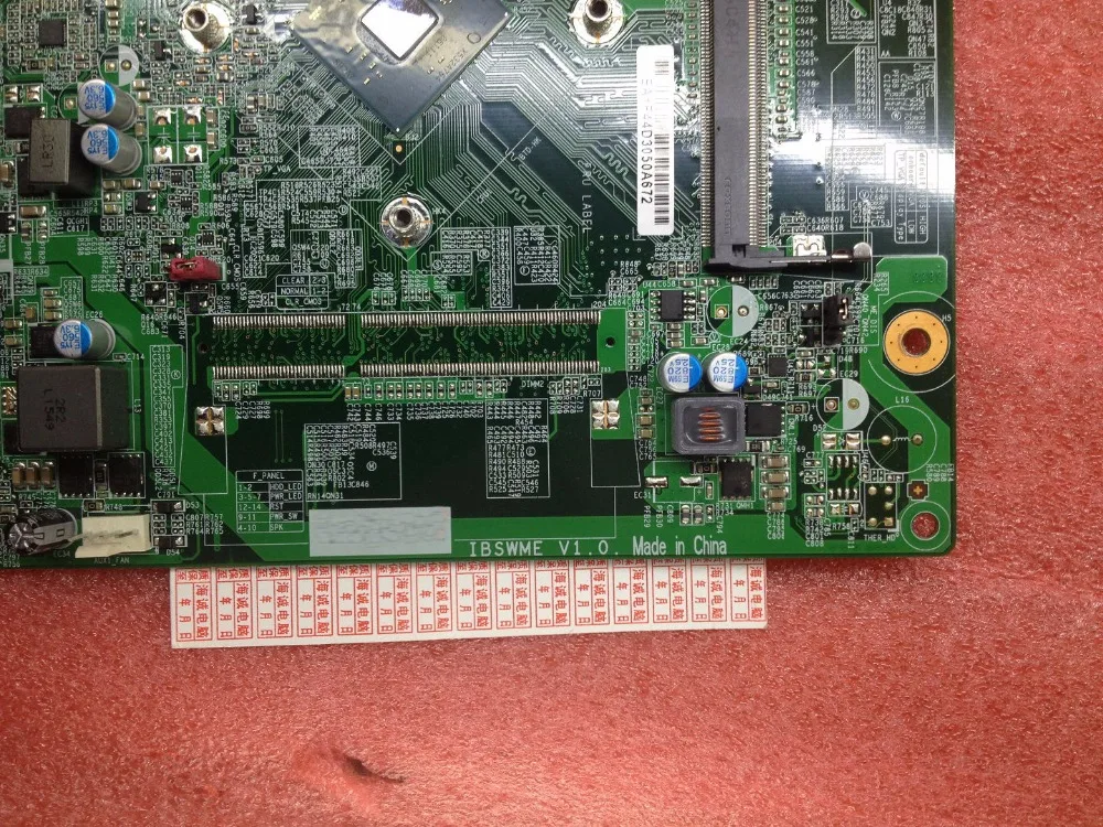 Материнская плата для Lenovo H5010 M93P J3710 материнская настольного ПК IBSWME 100%