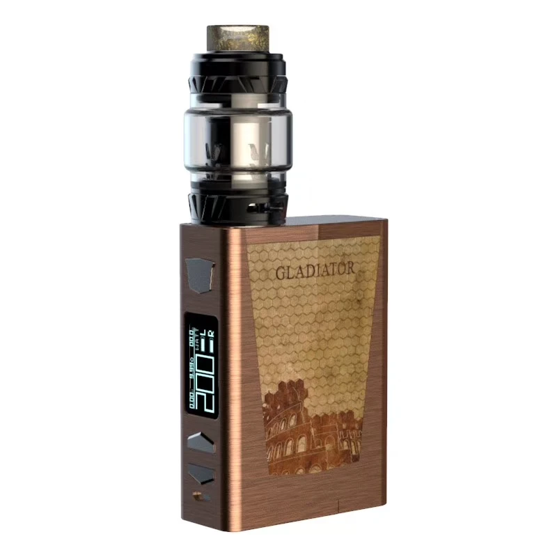 2018 новые оригинальные Vapemons Гладиатор 200 Вт тк кит с Mesh Tank 2 мл Ёмкость резервуар 510