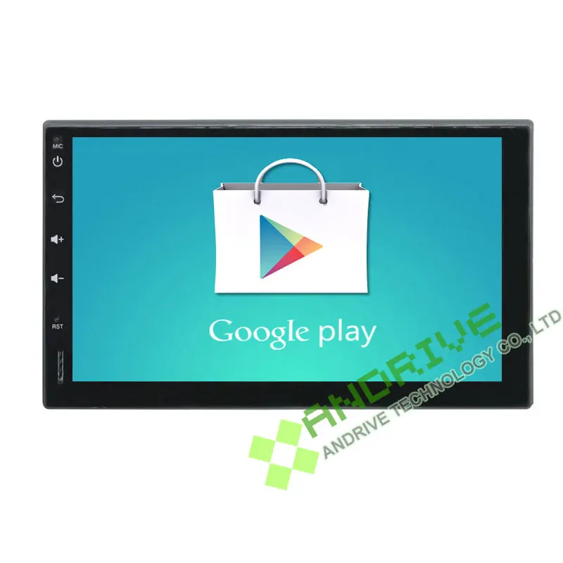 Универсальный 2 Din четырехъядерный Android 9 0 аудио стерео 7 дюймов 1024*600 HD экран 1 6G