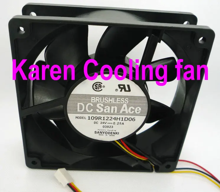 

SANYO 12CM 109R1224H102 109R1224H1D06 109R1224H1011 12038 24V 0.25A cooling fan
