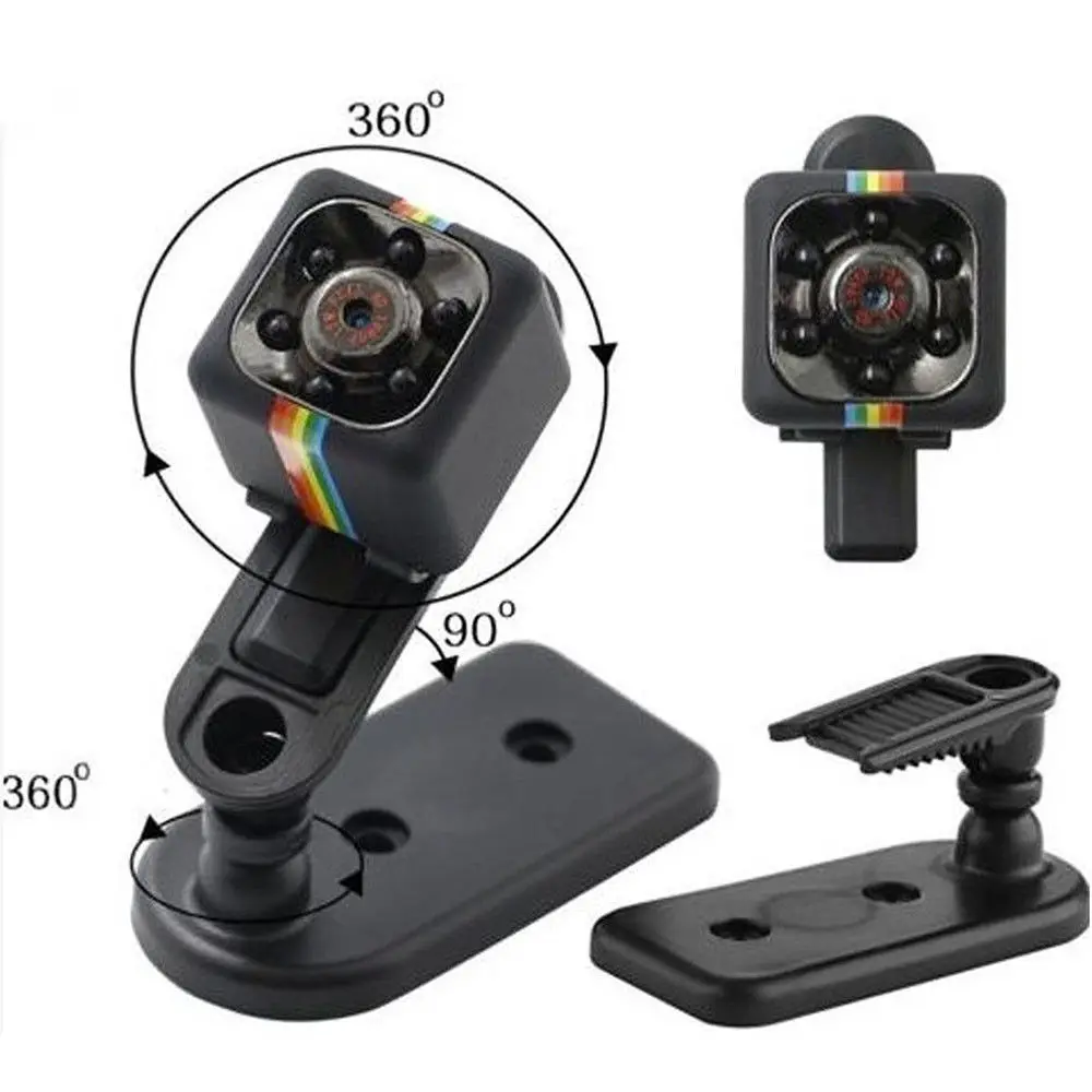 Capsaver SQ11 HD мини Камера 1080 P Сенсор Ночное видение инфракрасный маленький DV DVR
