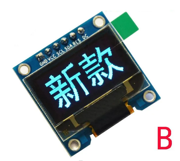 0 96 дюймовый OLED дисплей 12864 ЖК экран SPI интерфейс B 128*640|Интегральные схемы| |