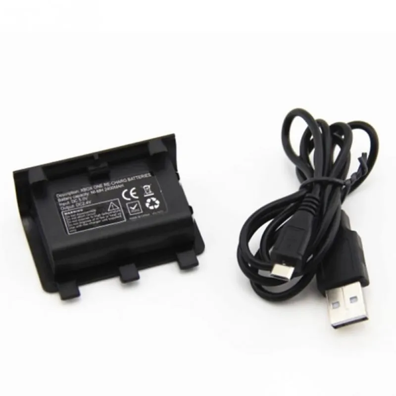 Аккумулятор 2400 мАч Ni MH USB зарядный кабель для XBOX ONE беспроводной