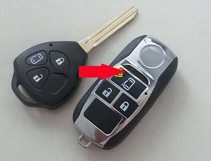 10 шт./лот для Toyota Camry Corolla RAV4 Reiz модифицированный складной откидной Чехол