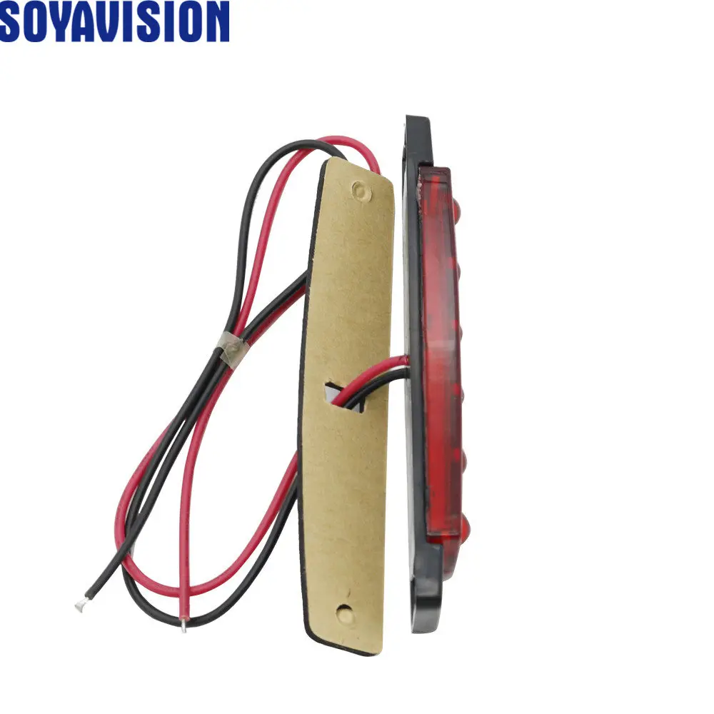 Автомобильный Внешнее освещение светодиодный 12V 24V 6 SMD авто шины для грузовиков