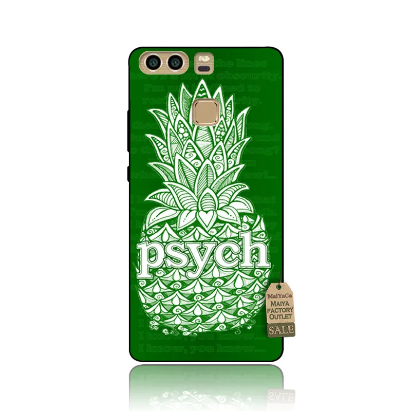 MaiYaCa psych green 2018 новый роскошный модный Чехол для мобильного телефона Huawei p9 p10 plus mate9