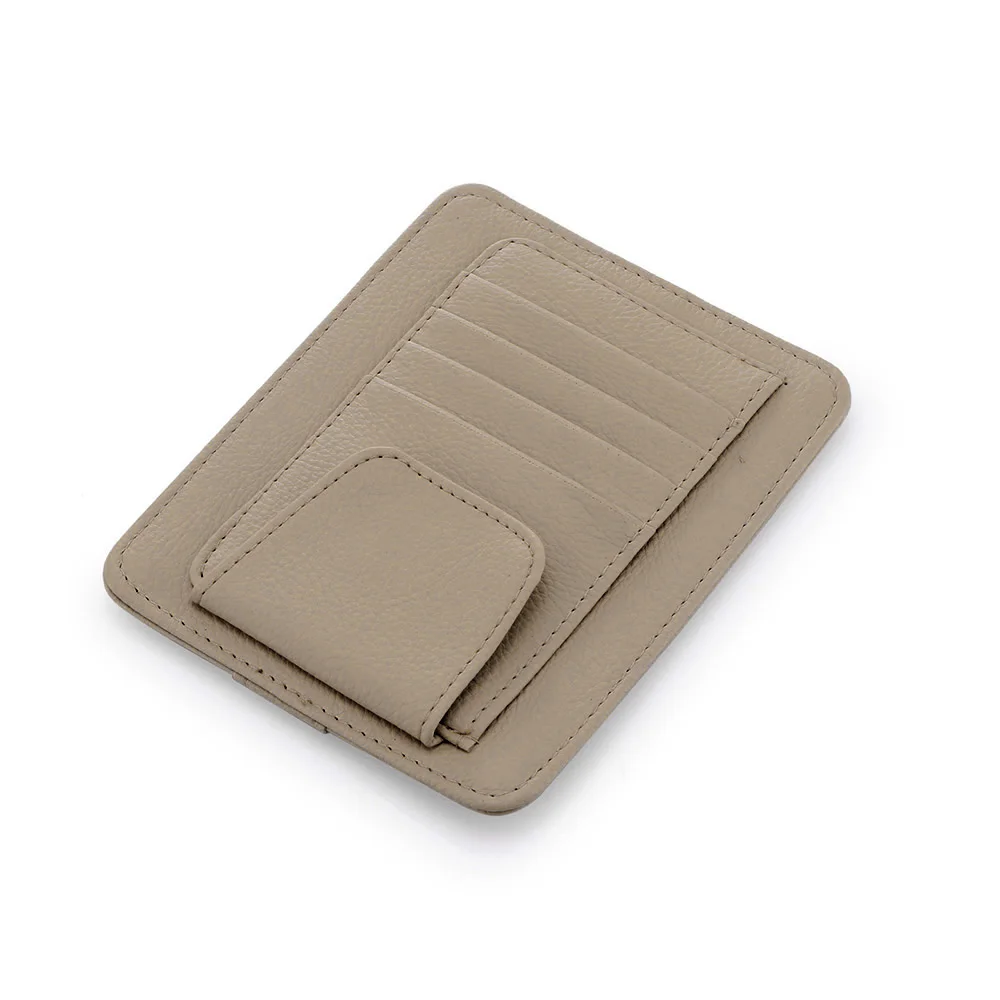 Onever Универсальный Автомобильный защитный козырек сумка для визитных карточек