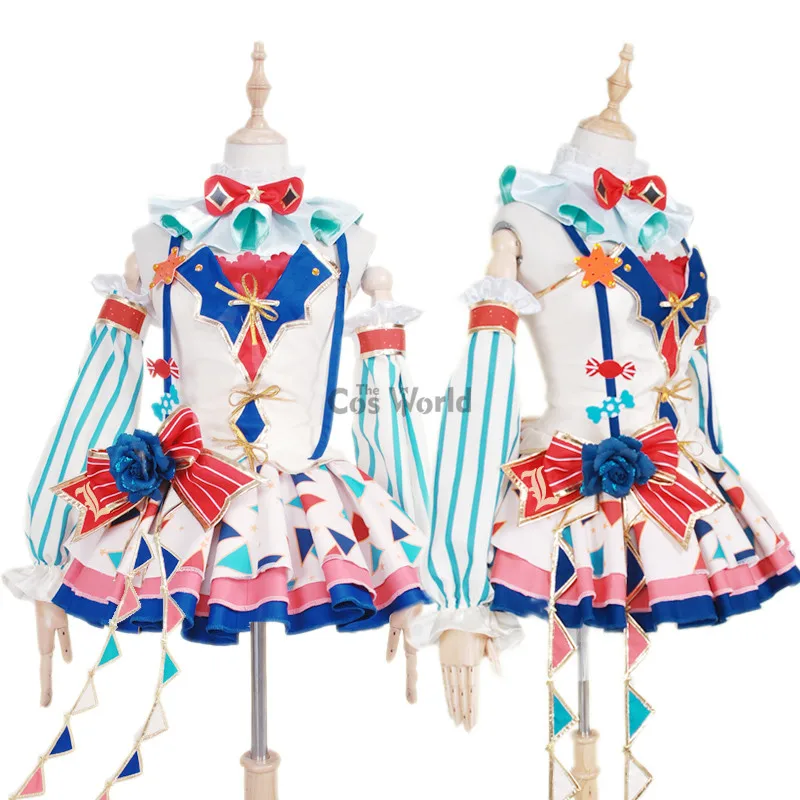 Любовь Live School Idol Project Kousaka Honoka цирк нарядное платье униформа наряд Аниме косплей
