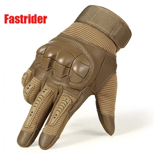 

Free shipping PU Leather Motorcycle Gloves Motocross Protective Gear Motorbike Racing Hard Knuckle Full Finger Glove Men Women