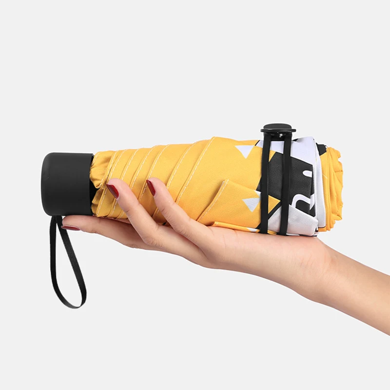 Модный женский зонт с мультяшным котом анти УФ черное покрытие женские пляжные