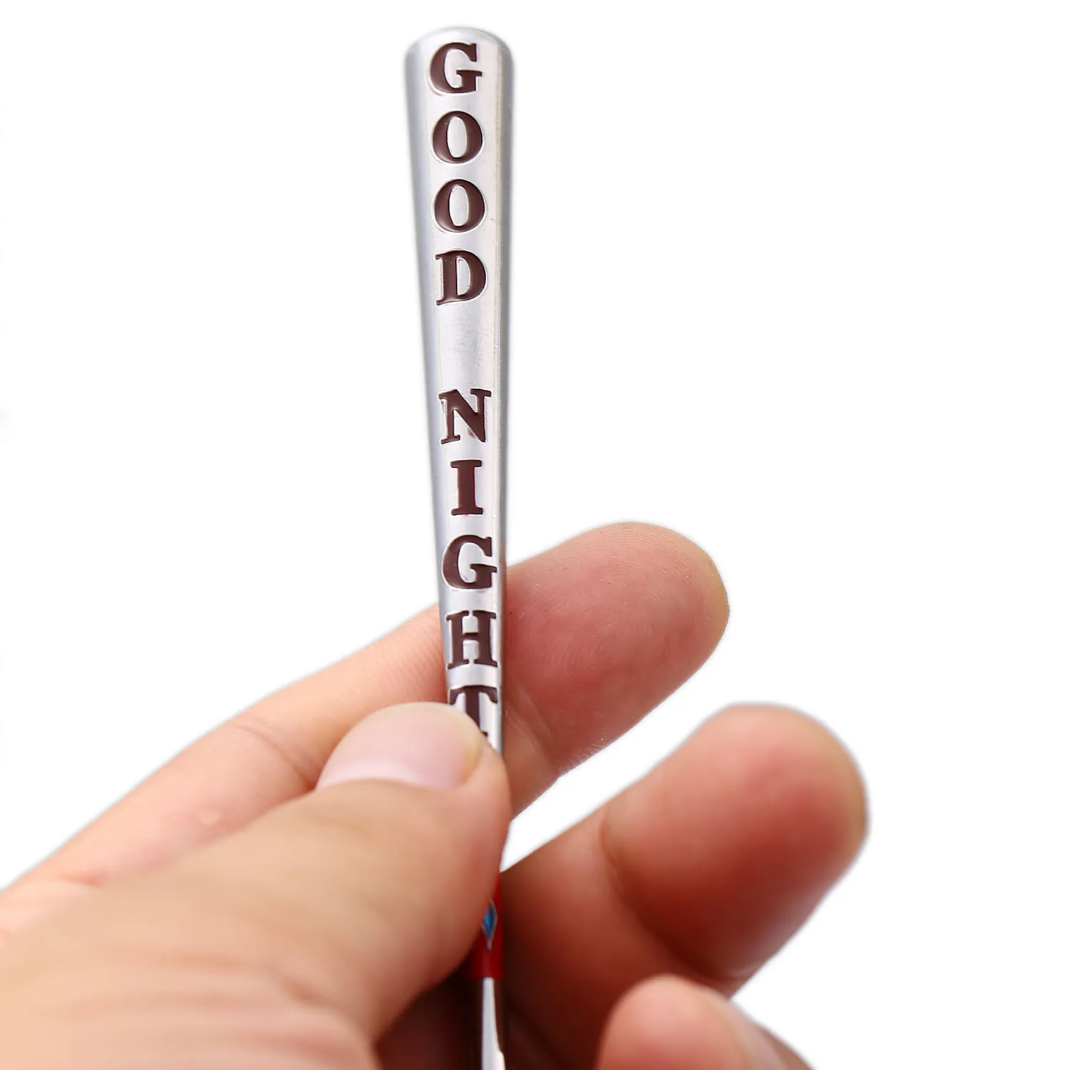 24 шт./лот Good Night Jewelry бейсбольная летучая мышь брелок держатель для ключей подарок