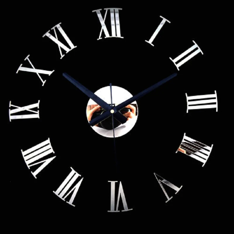 Настенные часы Saat акриловые часы Reloj Duvar Saati Reloj de Pared современный дизайн Часы Самоклеящиеся настенные часы Horloge Murale Klok