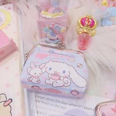 D Аниме Сейлор Мун косплей розовый мини кошелек ключ сумка my melody чехол для монет защелкивающийся кошелек Чехол мягкие куклы плюшевые игрушки - Цвет: D