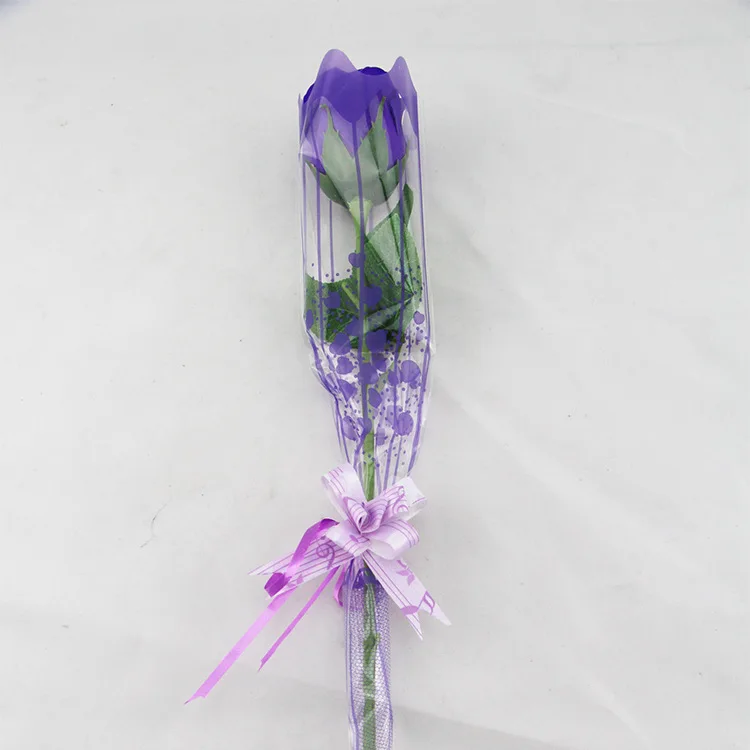 Имитация розы в виде одной ветки праздничные рекламные подарки на день Святого