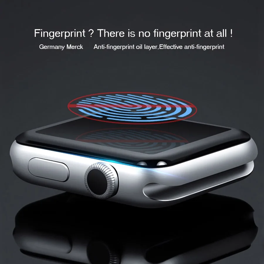 3D изогнутое полное покрытие для i Watch 44 40 мм серия 4 закаленное стекло Apple 38 42