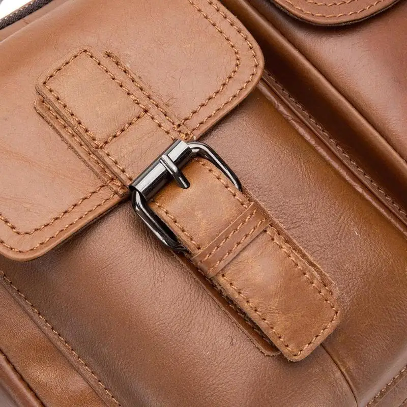 Мужской деловой портфель, винтажная сумка из натуральной кожи для ноутбука, Большая вместительная сумка из воловьей кожи, Офисная сумка, мужской портфель