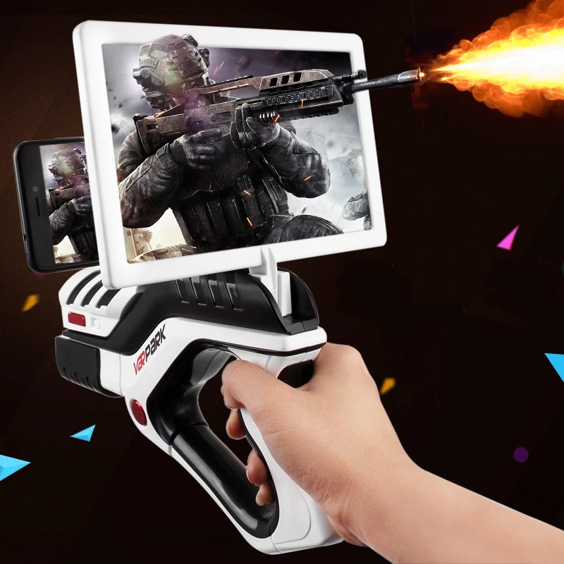 Мобильный телефон Смарт Bluetooth AR игровой пистолет игрушка VR пульт дистанционного зондирования геймпад открытый пистолет воздушные пистолеты креативные игрушки пистолет для Android ios