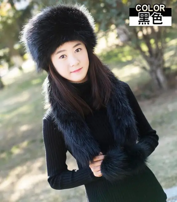 8002804973553042 меховой воротник|snow cap|cap for girlsmen warm hat |