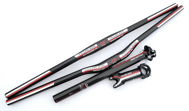 Велоспорт king C K 2015 MTB руль для велосипеда + карбоновая трубка Подседельный штырь