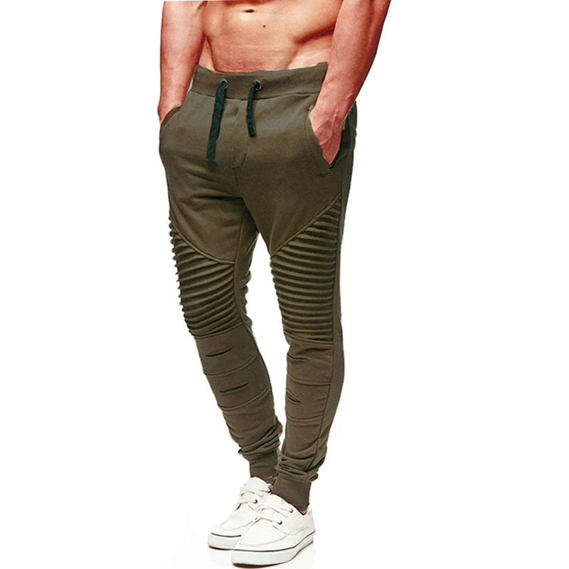 Новые мужские повседневные Харадзюку весна и осень большие размеры брюки