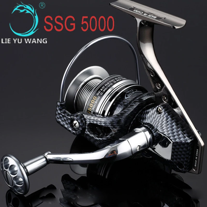 LIEYUWANG новая Рыболовная катушка Катушка 12 + 1BB SSG1000-SSG7000 шариковые подшипники