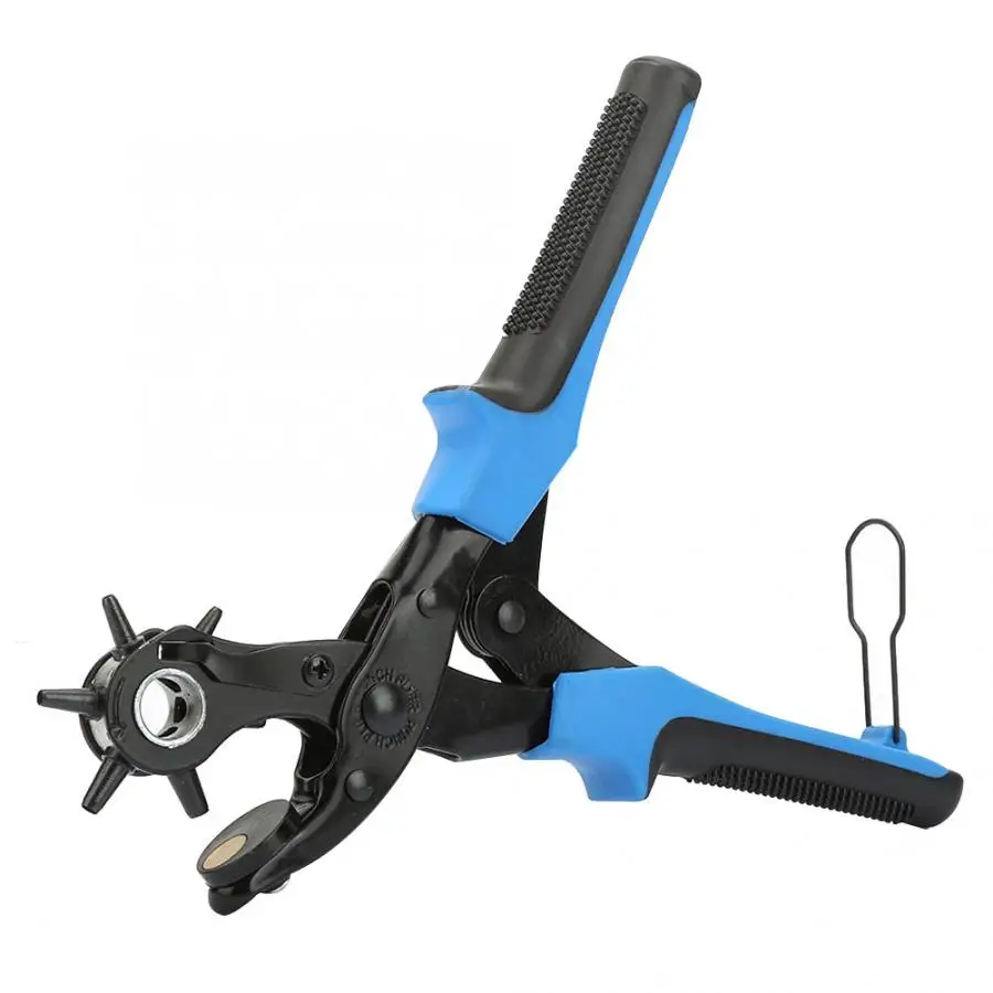 Пробивные настольные пробивные Профессиональные 6 размеров вращающиеся кожаные