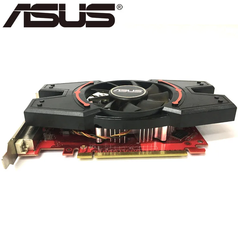 Видеокарта ASUS R7250 2 Гб 128 бит GDDR3 видеокарты для AMD Radeon R7 250 VGA карты б/у эквивалент GT730