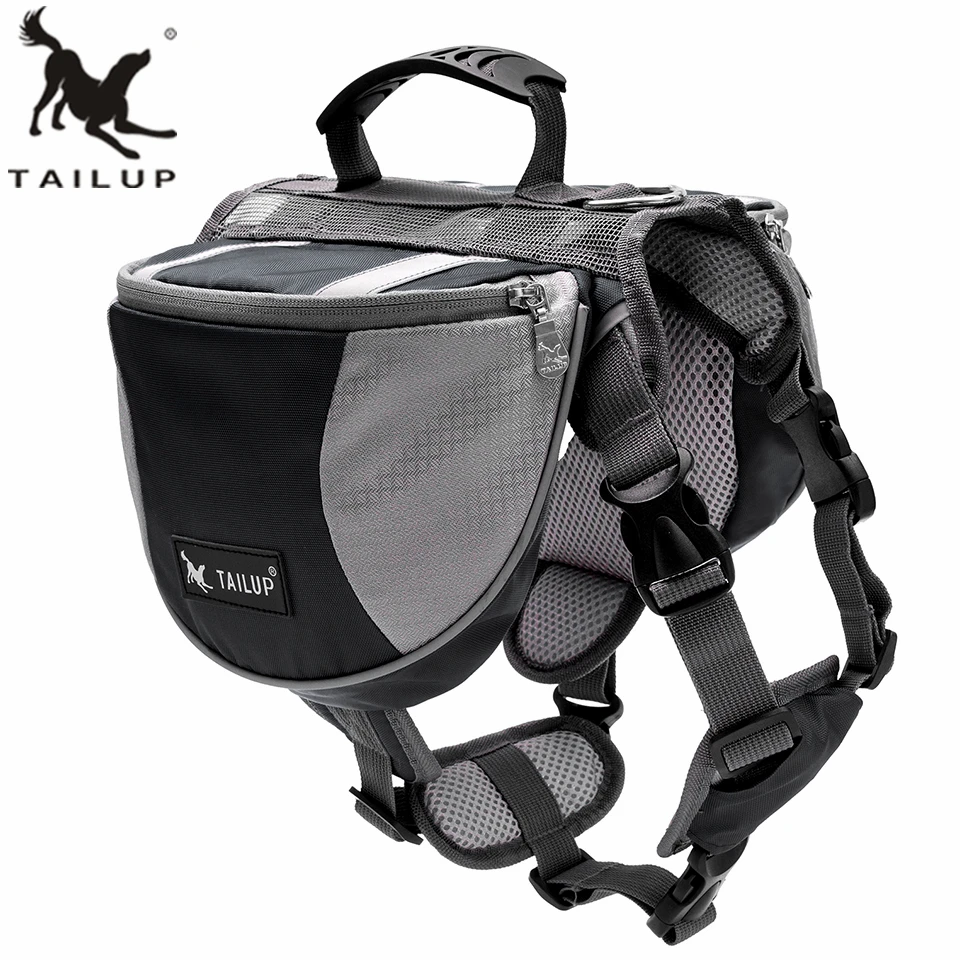 ERPPET Dog Harness K9 For Large Dogs Pet Vest Quick Release Carriers Saddlebags Hiking Training Camping Backpack | Дом и сад