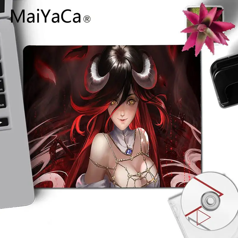MaiYaCa Япония Аниме Overlord девушка персонажи офисная мышь резиновый коврик для мыши
