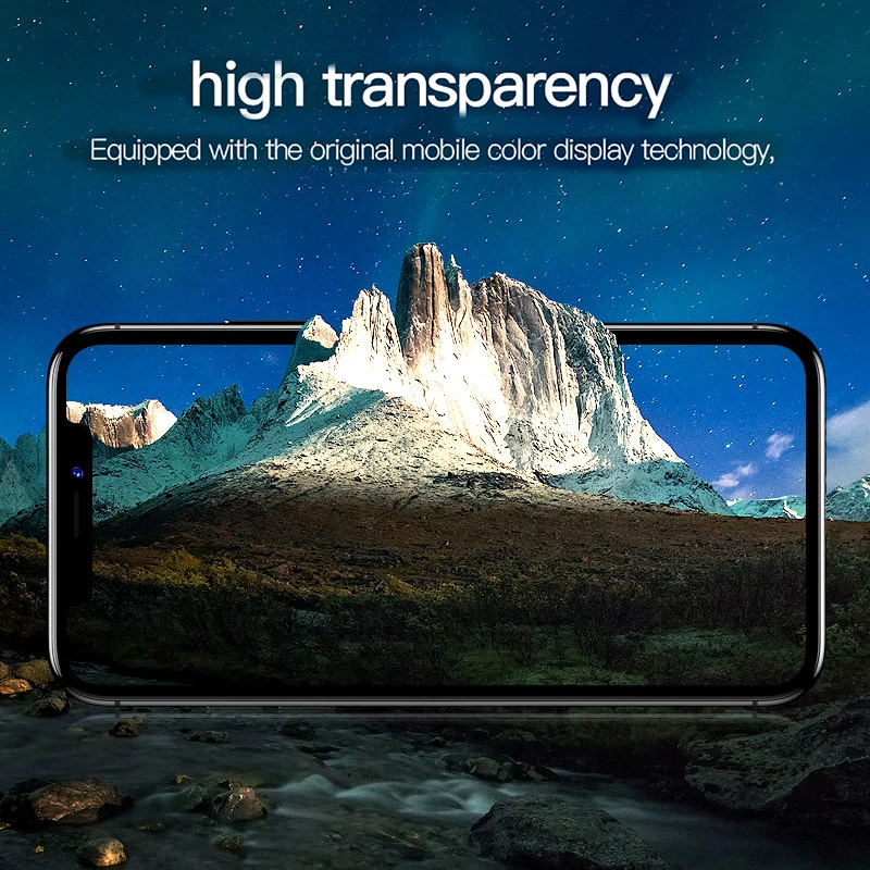 TOTU закаленное стекло для iPhone xr/xs max защита экрана Мягкий край пленка Защитное стекло для iPhone xr/xs mas