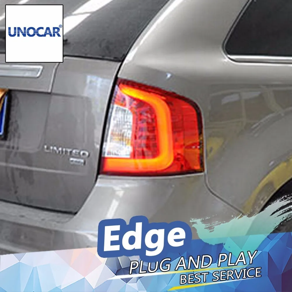 UNOCAR укладки для Ford Edge задние фонари 2012-2014 Limited светодиодный задний фонарь лампы