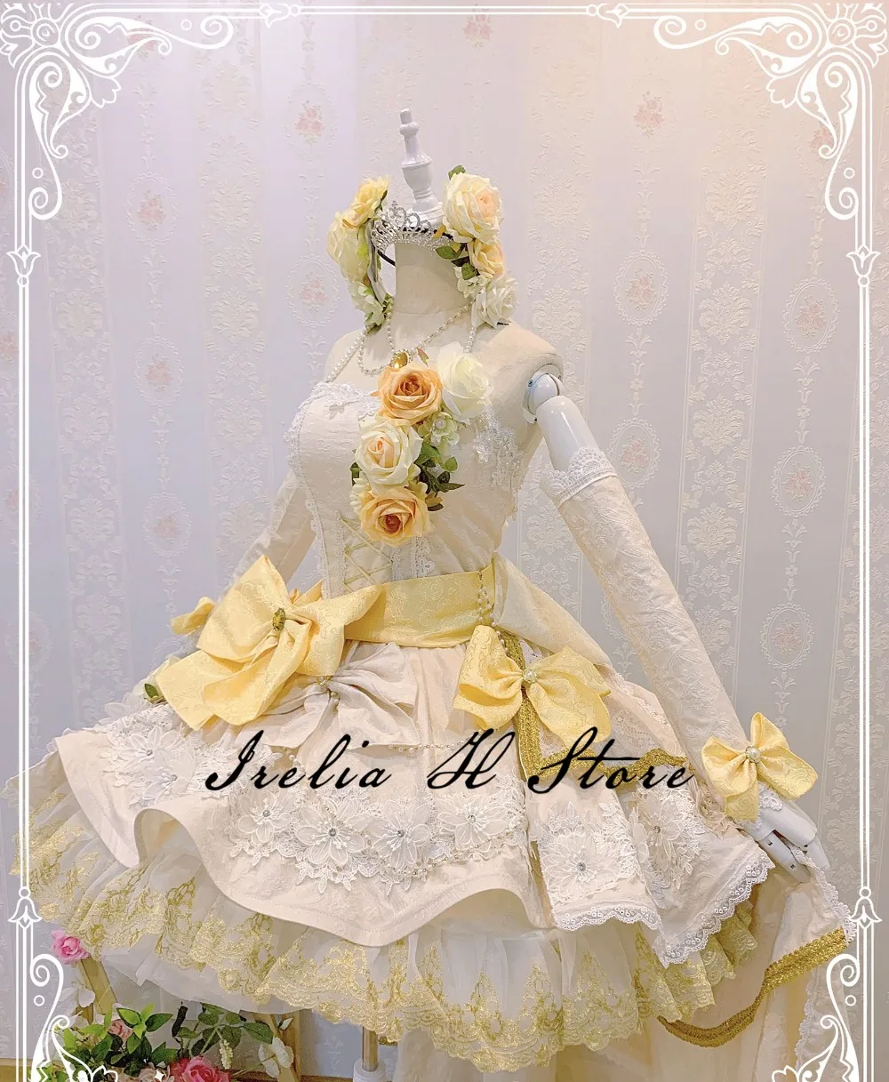 Свадебное платье невесты Love live Sunshine Aqours Kunikida Hanamaru, карнавальный костюм на заказ/размер