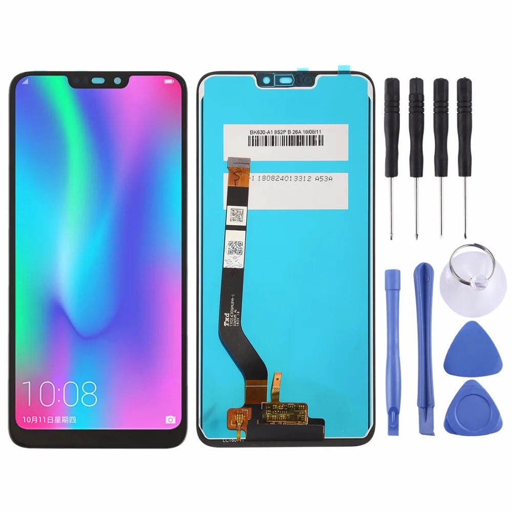 ЖК-экран и дигитайзер полная сборка для Huawei Honor 8C | Мобильные телефоны аксессуары