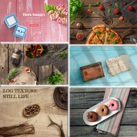 double sided different hd drawing woodgrain texture photography backdrop board shooting background paper pad for food cosmetic