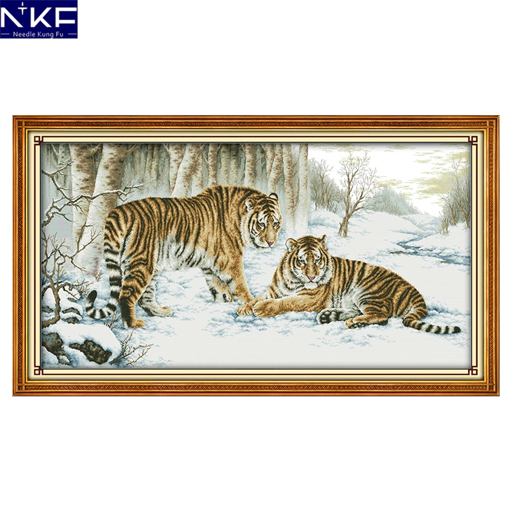 Набор для вышивки Тигр NKF|cross stitch set|cross set needleworkcross needlework |