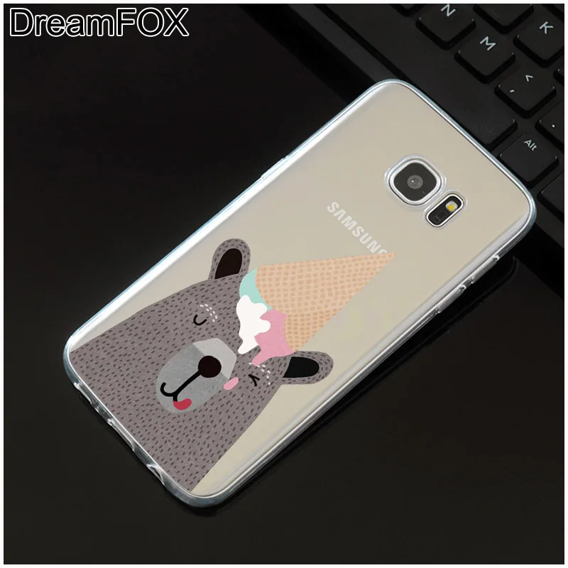 DREAMFOX L026 модная серия Мягкий ТПУ силиконовый чехол для samsung Galaxy Note S 7 8 9 10 10e 11 11e Lite