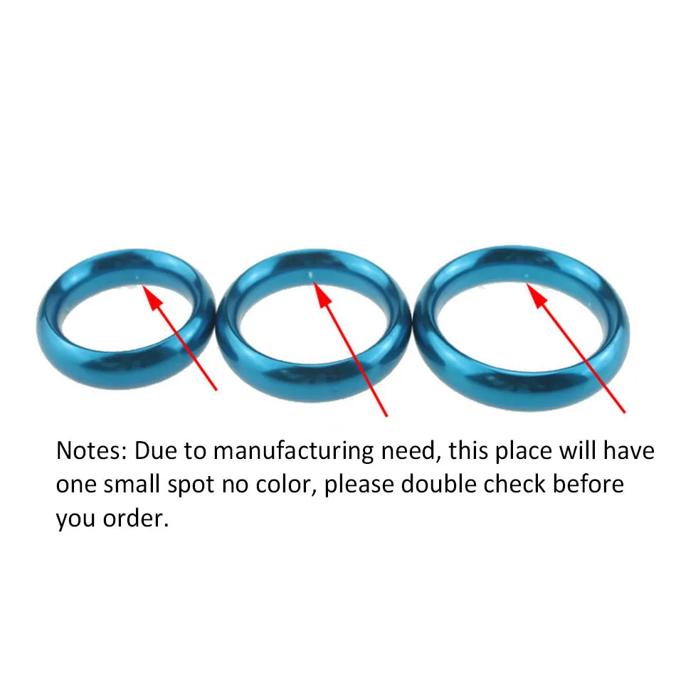 Кольцо для пениса CS449 из алюминиевого сплава с задержкой мужчин кольцо спермы