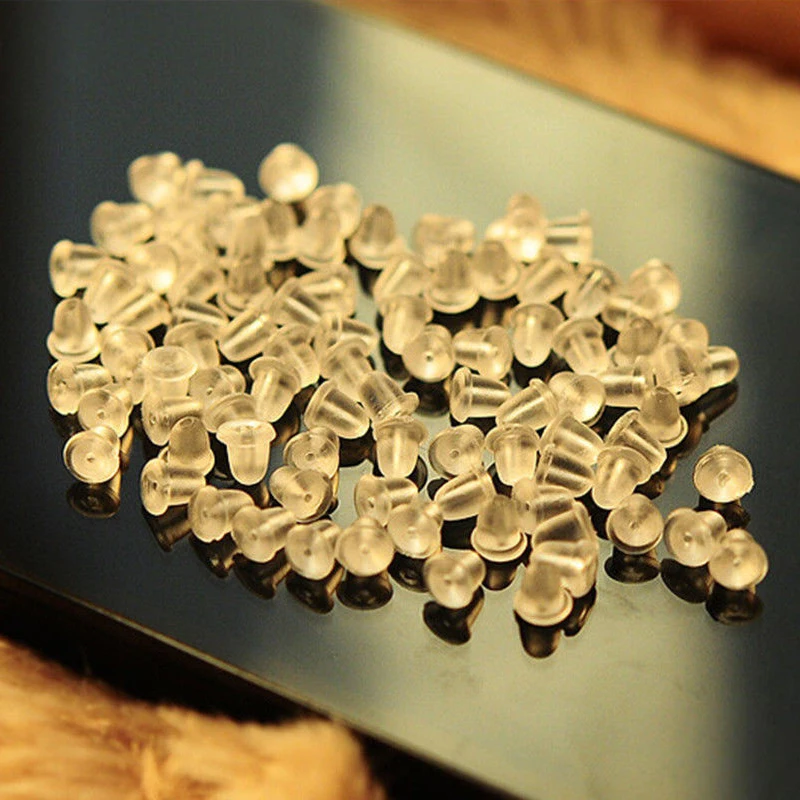 500 шт. силиконовые заглушки для задней крышки | Украшения и аксессуары