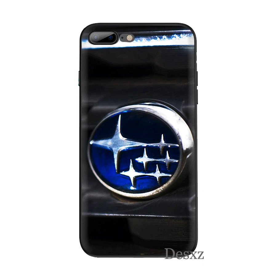 B4 Чехол для мобильного телефона iPhone 11 Pro XR X XS Max iPhone 6 6S 7 8 Plus 5 5S SE Чехол Логотип Subaru сумка корпус - Цвет: B4